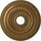 Ekena Millwork Oldham Ceiling Medallion (Fits Canopies up to 8 5/8"), 18"OD x 3 3/8"ID x 7/8"P, Pale Gold CM18OL1PAS - alternate 1